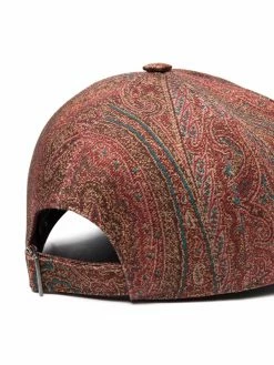 ETRO casquette à motif cachemire