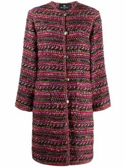 ETRO veste boutonnée en tweed