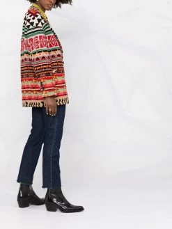 ETRO Manteau boutonné à motif en jacquard 50% Off De Vente manteaux à simple boutonnage femme 13 ETRO manteau boutonné à motif en jacquard