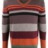 ETRO pull rayé à col v