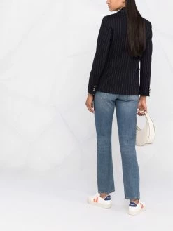 ETRO veste en laine mélangée à fines rayures