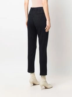 ETRO pantalon de tailleur slim à rayures