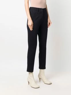ETRO pantalon de tailleur slim à rayures
