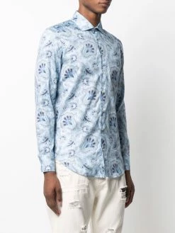 ETRO chemise à motif cachemire
