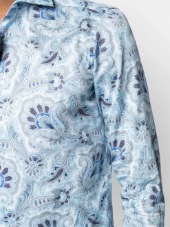 ETRO chemise à motif cachemire