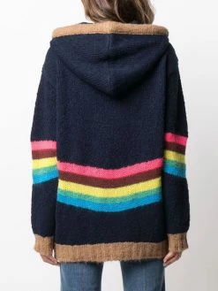 ETRO hoodie en maille intarsia