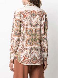 ETRO chemise à imprimé cachemire