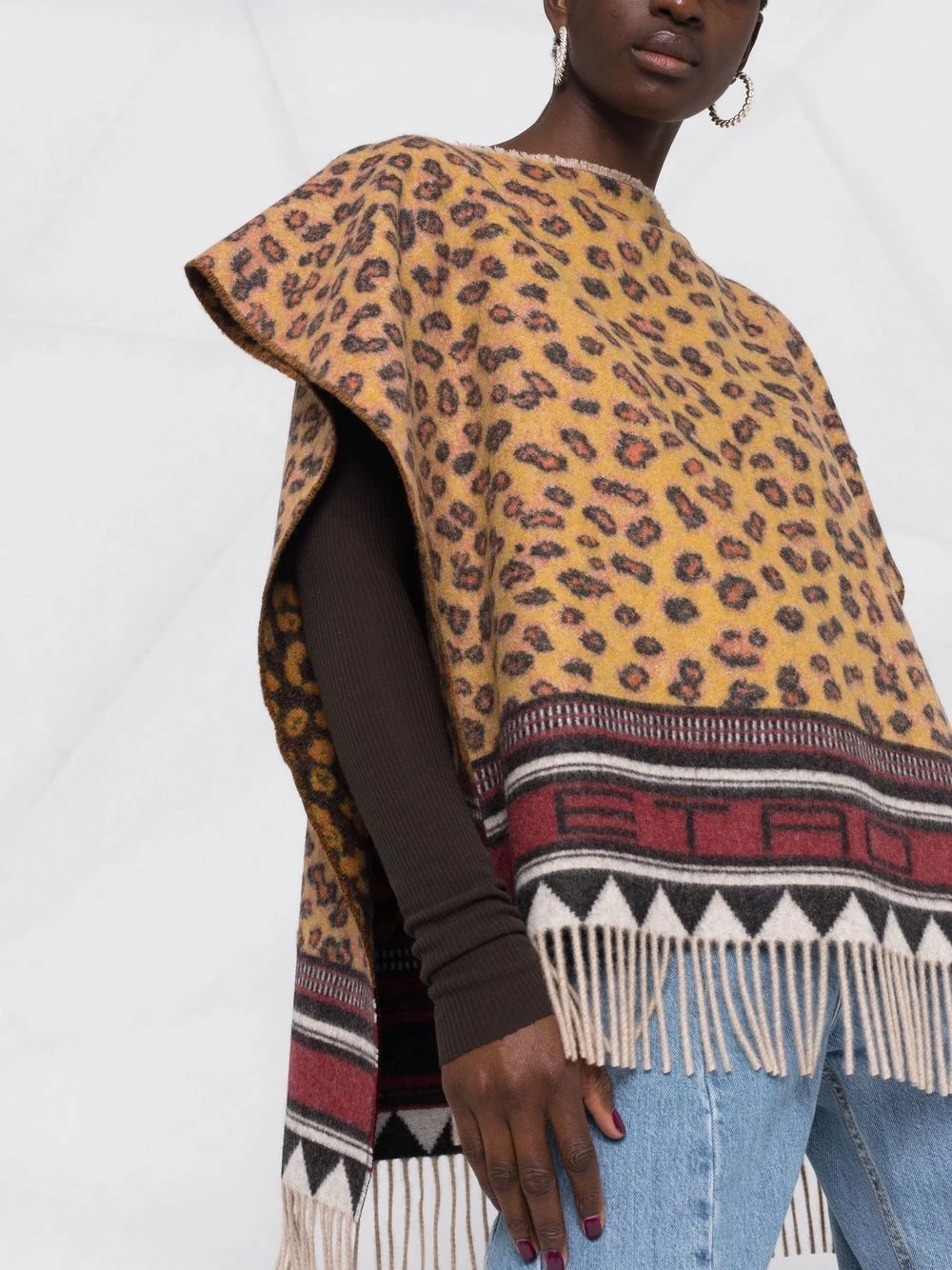Rabais ETRO Poncho imprimé en cachemire capes & ponchos femme 5 ETRO poncho imprimé en cachemire