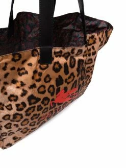 ETRO sac à main réversible à motif léopard