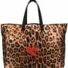 ETRO sac à main réversible à motif léopard