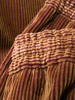 ETRO pantalon de jogging à effet velours