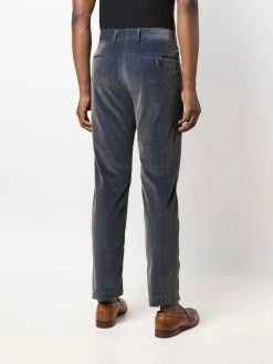 ETRO pantalon de costume Ribbed-Velvet