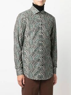 ETRO chemise à motif cachemire