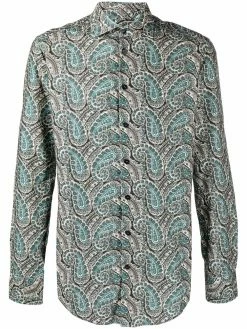 ETRO chemise à motif cachemire