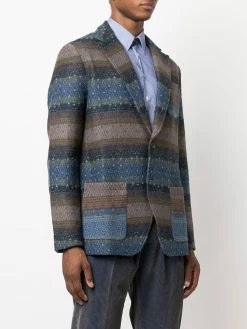 ETRO blazer à simple boutonnage