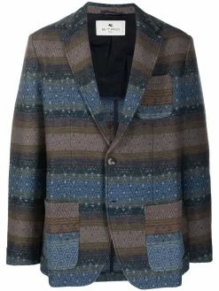 ETRO blazer à simple boutonnage