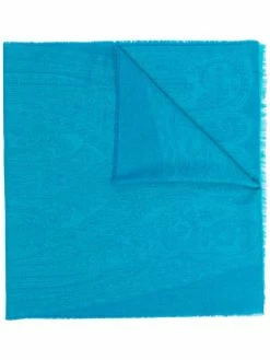 ETRO écharpe en maille à broderies