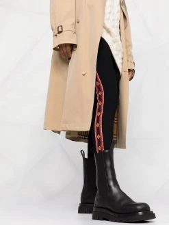 ETRO legging à détails brodés