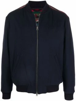 ETRO veste bomber à motif en jacquard