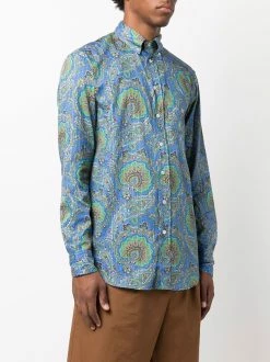 ETRO chemise à imprimé cachemire