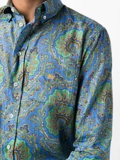 ETRO chemise à imprimé cachemire
