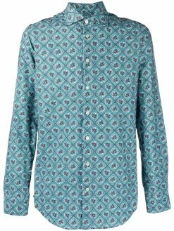 ETRO chemise boutonnée à broderies