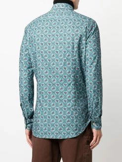 ETRO chemise boutonnée à broderies