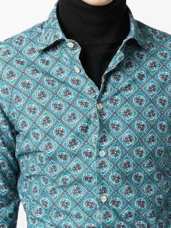 ETRO chemise boutonnée à broderies