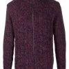 ETRO cardigan zippé en maille torsadée