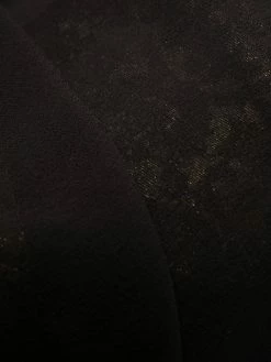 ETRO poncho en velours à fleurs