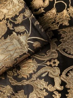 ETRO pantalon métallisé en jacquard