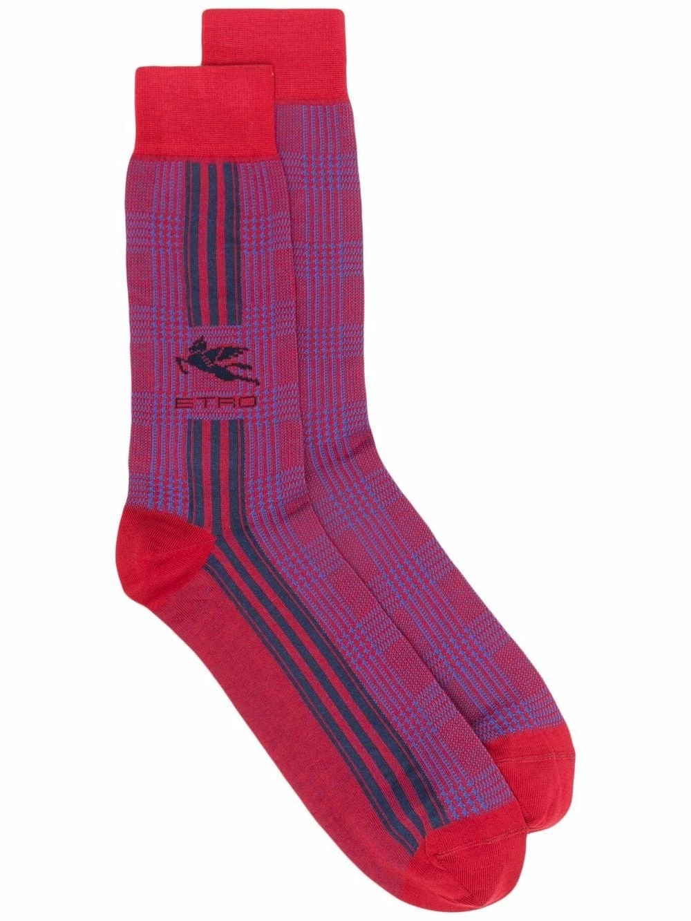 ETRO 50% Off De Vente Chaussettes rayées à logo homme 1 ETRO chaussettes rayées à logo