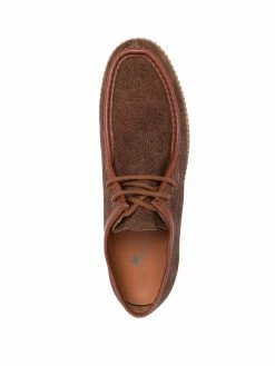 ETRO mocassins lacés à motif cachemire