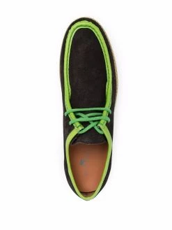 ETRO mocassins en cuir à bords passepoilés