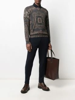 ETRO pull à motif géométrique