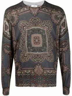 ETRO pull à motif géométrique