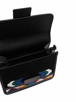 ETRO sac porté épaule à perles brodées