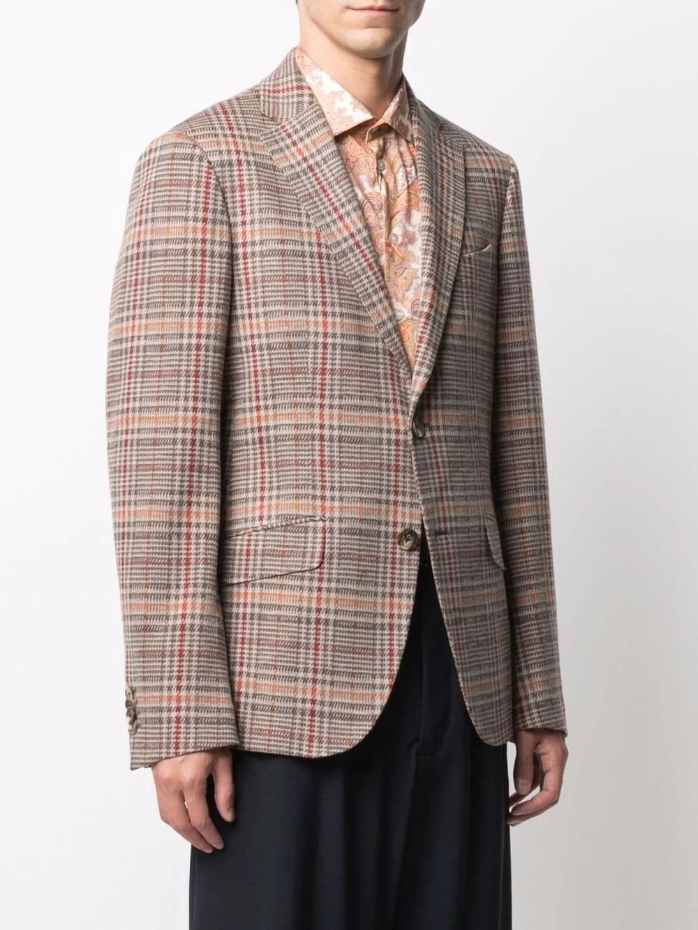 ETRO Blazer à carreaux Prix Bradés blazers homme 3 ETRO blazer à carreaux