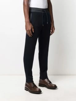 ETRO pantalon de jogging à taille contrastante