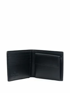 ETRO portefeuille en cuir à motif cachemire