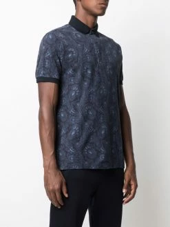 ETRO polo à motif cachemire