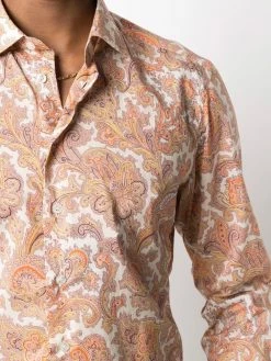 ETRO chemise à imprimé cachemire