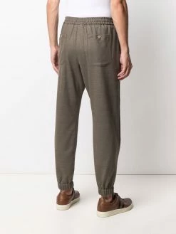 ETRO pantalon à taille élastiquée