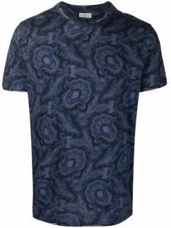 ETRO t-shirt à effet usé