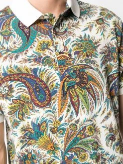 ETRO polo à imprimé cachemire