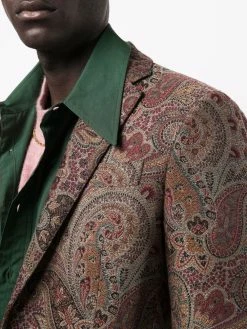 ETRO Blazer à motif cachemire Produit de première qualité blazers homme 9 ETRO blazer à motif cachemire