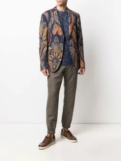 ETRO blazer à motif cachemire