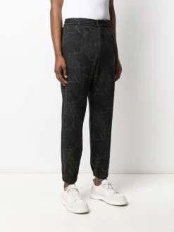 ETRO pantalon de jogging à motif cachemire
