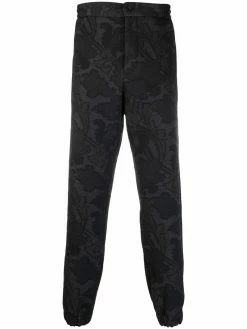 ETRO pantalon de jogging à motif cachemire