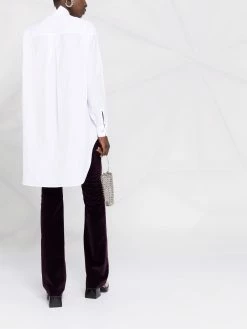 ETRO chemise asymétrique à manches longues